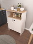 Hanah Home Armario Multiusos Berry - Sonomo, Blanco